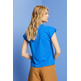 CAMISETA BÁSICA CON CUELLO REDONDO MUJER ESPRIT