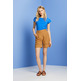 CAMISETA BÁSICA CON CUELLO REDONDO MUJER ESPRIT