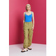 TOP DE TEJIDO JERSEY CON ENCAJE MUJER ESPRIT