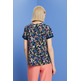 CAMISETA CON ESTAMPADO FLORAL MUJER ESPRIT
