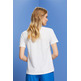 CAMISETA CON BORDADO FLORAL MUJER ESPRIT