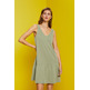 VESTIDO CORTO LISO MUJER ESPRIT