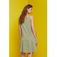 VESTIDO CORTO LISO MUJER ESPRIT