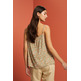 BLUSA ESTAMPADA DE TIRANTES MUJER ESPRIT