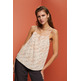 BLUSA ESTAMPADA DE TIRANTES MUJER ESPRIT