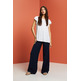 BLUSA DE MANGA CORTA DE PLUMETI MUJER ESPRIT