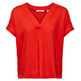 BLUSA CON CUELLO EN PICO MUJER ESPRIT