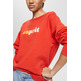 SUDADERA CON LOGO COLORIDO BORDADO MUJER ESPRIT