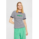 CAMISETA ESTAMPADA A RAYAS MUJER ESPRIT
