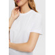 CAMISETA BÁSICA CON ESCOTE REDONDO MUJER ESPRIT