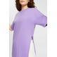 CAMISETA LARGA CON ABERTURA LATERAL MUJER ESPRIT