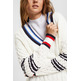 JERSEY DE PUNTO CON CUELLO EN PICO MUJER ESPRIT