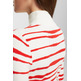 JERSEY DE RAYAS CON CUELLO ALTO MUJER ESPRIT