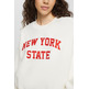 SUDADERA DE BORREGUILLO ESTILO UNIVERSITARIO MUJER ESPRIT
