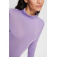 CAMISETA DE MANGA LARGA CON CUELLO ALTO MUJER ESPRIT