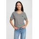 CAMISETA CON ESTAMPADO EN EL PECHO MUJER ESPRIT