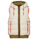 CHALECO REVERSIBLE DE FORRO POLAR CON CAPUCHA MUJER ESPRIT
