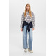 BLUSA DE CREPÉ ESTAMPADA MUJER ESPRIT