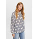 BLUSA DE CREPÉ ESTAMPADA MUJER ESPRIT