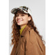 GORRA ESTAMPADA A CUADROS MUJER ESPRIT