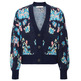 CÁRDIGAN JACQUARD EN MEZCLA DE LANA MUJER ESPRIT
