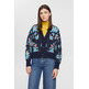 CÁRDIGAN JACQUARD EN MEZCLA DE LANA MUJER ESPRIT