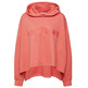 SUDADERA OVERSIZE CON CAPUCHA Y LOGO BORDADO MUJER ESPRIT