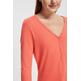 CAMISETA HENLEY DE MANGA LARGA MUJER ESPRIT