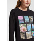 CAMISETA DE MANGA LARGA ESTAMPADA MUJER ESPRIT