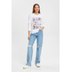 CAMISETA DE MANGA LARGA ESTAMPADA MUJER ESPRIT