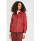 CAMISA EN IMITACIÓN DE ANTE MUJER ESPRIT