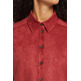 CAMISA EN IMITACIÓN DE ANTE MUJER ESPRIT