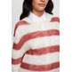 JERSEY DE MANGA CORTA A RAYAS MUJER ESPRIT
