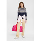 JERSEY CON DISEÑO JACQUARD MUJER ESPRIT