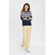 JERSEY CON DISEÑO JACQUARD MUJER ESPRIT