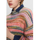 JERSEY A RAYAS EN MEZCLA DE LANA MUJER ESPRIT