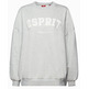 SUDADERA DE FELPA CON LOGO MUJER ESPRIT