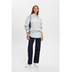 SUDADERA DE FELPA CON LOGO MUJER ESPRIT