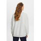 SUDADERA DE FELPA CON LOGO MUJER ESPRIT