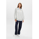 SUDADERA DE FELPA CON LOGO MUJER ESPRIT