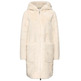 ABRIGO MUJER  STREET FAKE FUR COAT W. HOODY