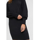 VESTIDO DE PUNTO CON CUELLO ALTO MUJER ESPRIT