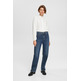 BLUSA CON CUELLO FRUNCIDO MUJER ESPRIT