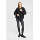 CAZADORA COMBINADA ESTILO BOMBER MUJER ESPRIT