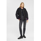 CAZADORA COMBINADA ESTILO BOMBER MUJER ESPRIT