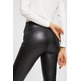 LEGGINGS EN POLIPIEL DE TIRO ALTO MUJER ESPRIT