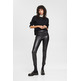 LEGGINGS EN POLIPIEL DE TIRO ALTO MUJER ESPRIT