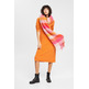 VESTIDO DE CUELLO ALTO EN MEZCLA DE LANA MUJER ESPRIT
