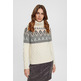 JERSEY JACQUARD DE PUNTO CON LANA MUJER ESPRIT