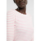 CAMISETA DE MANGA LARGA ACANALADA MUJER ESPRIT